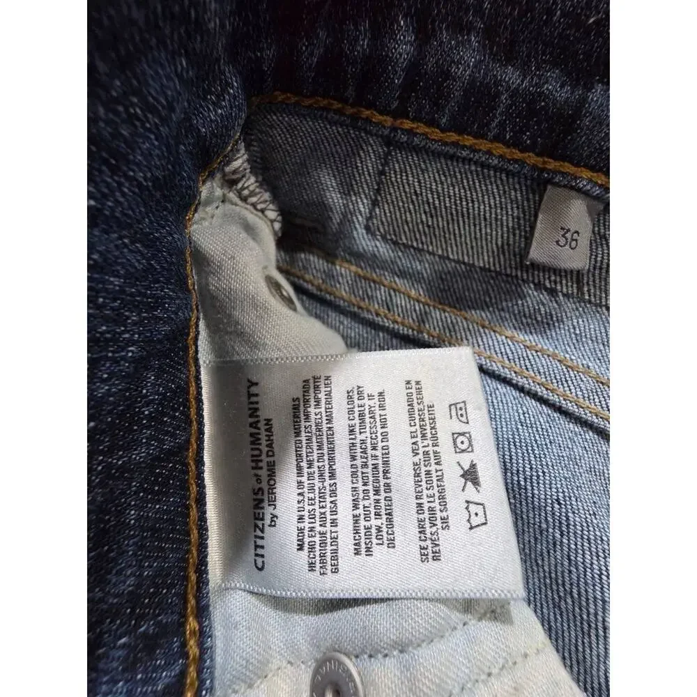 Citizens of Humanity Evans Button organic cotton Relaxed Jeans Size 36 A010473